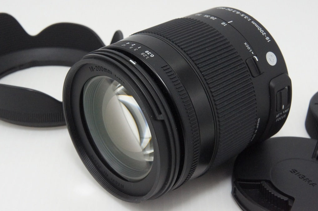 SIGMA シグマ 18-200mm F3.5-6.3 DC MACRO HSM Contemporary PENTAX ペンタックス Kマウント 元箱付 260402c