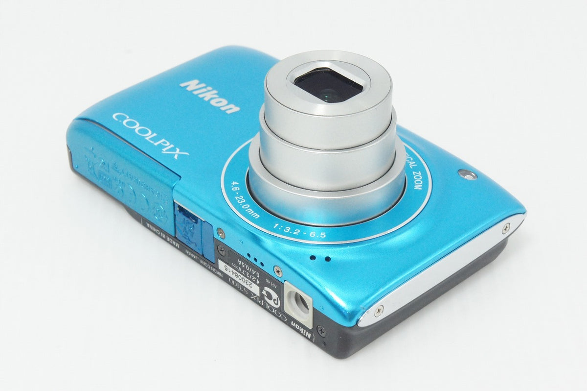 良品 Nikon ニコン COOLPIX S3100 コンパクトデジタルカメラ カジュアルブルー 元箱付 260916m