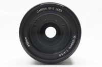 美品 Canon キヤノン EF-S 55-250mm F4-5.6 IS EFマウント APS-C ズームレンズ フード付 240706c