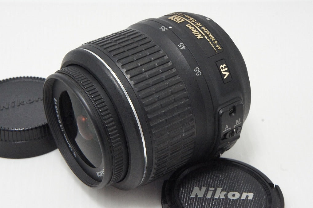 良品 Nikon ニコン AF-S DX NIKKOR 18-55mm F3.5-5.6G VR APS-C ズームレンズ 260603as