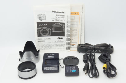 良品 Panasonic パナソニック LUMIX DMC-FZ7 デジタルカメラ シルバー 260603d