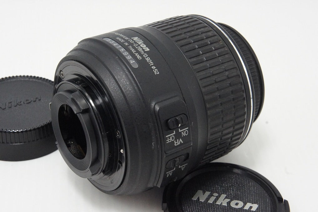 良品 Nikon ニコン AF-S DX NIKKOR 18-55mm F3.5-5.6G VR APS-C ズームレンズ 260603as