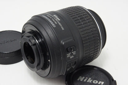良品 Nikon ニコン AF-S DX NIKKOR 18-55mm F3.5-5.6G VR APS-C ズームレンズ 260603as