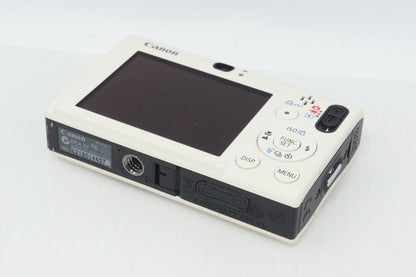 良品 Canon キヤノン IXY DIGITAL 20 IS コンパクトデジタルカメラ ホワイト 260916l