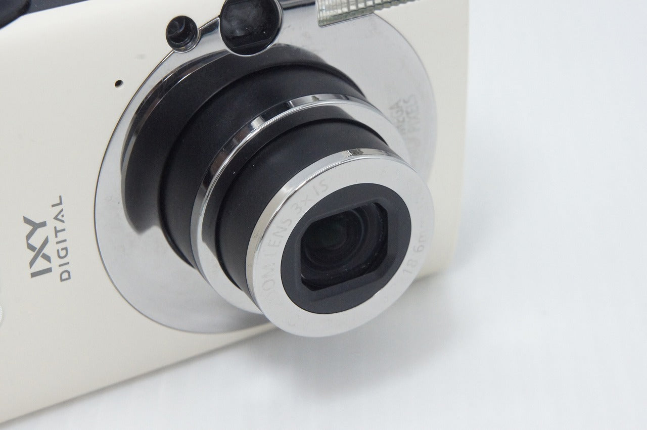 【完品】Canon IXY DIGITAL 20 IS ホワイト 良品 Canon キヤノン IXY DIGITAL 20 IS コンパクトデジタルカメラ