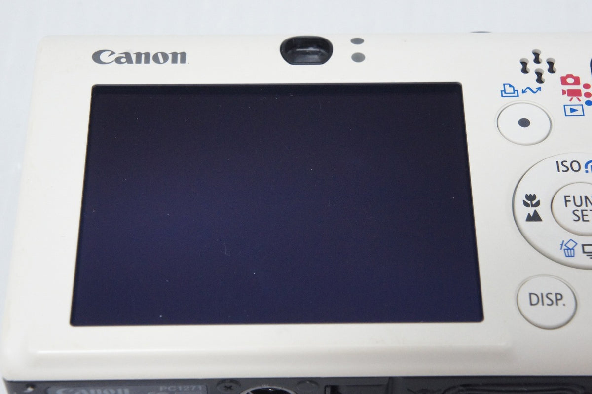 良品 Canon キヤノン IXY DIGITAL 20 IS コンパクトデジタルカメラ ホワイト 260916l