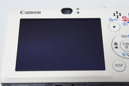 良品 Canon キヤノン IXY DIGITAL 20 IS コンパクトデジタルカメラ ホワイト 260916l