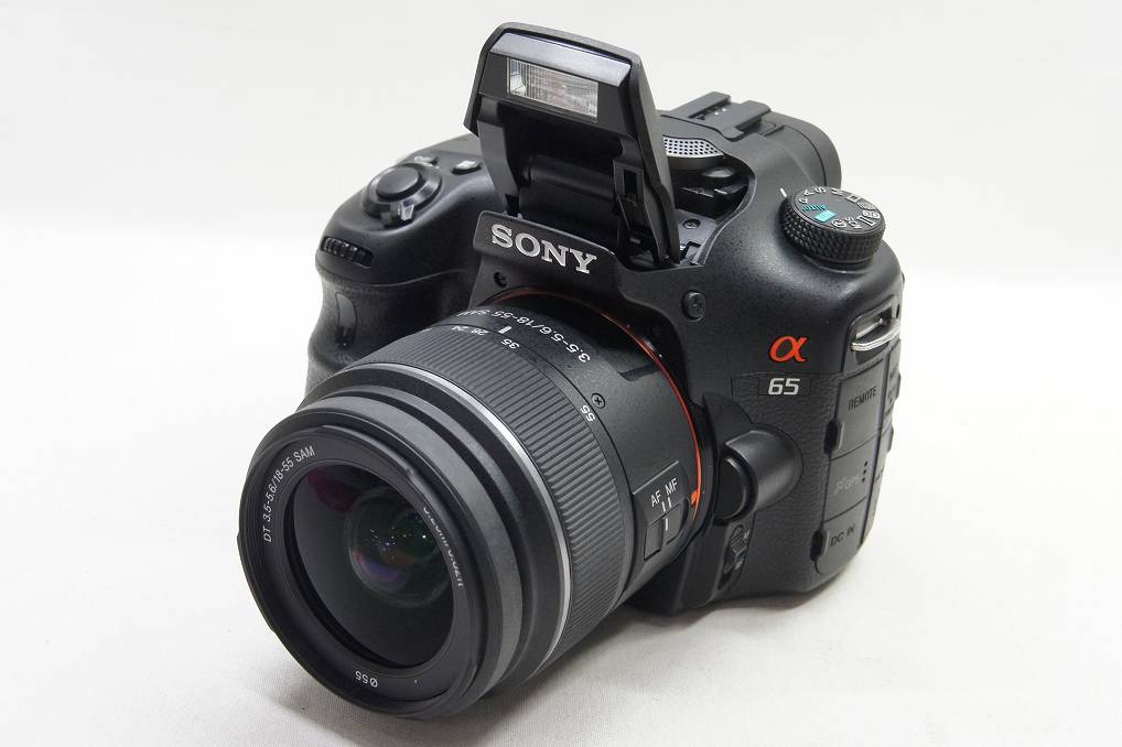 良品 SONY ソニー α65 ボディ + DT 18-55mm レンズキット SLT-A65VK デジタル一眼カメラ 250608g