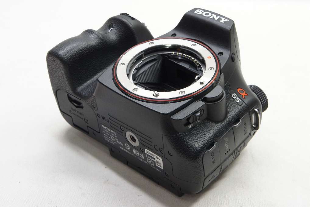 良品 SONY ソニー α65 ボディ + DT 18-55mm レンズキット SLT-A65VK デジタル一眼カメラ 250608g