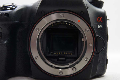 良品 SONY ソニー α65 ボディ + DT 18-55mm レンズキット SLT-A65VK デジタル一眼カメラ 250608g