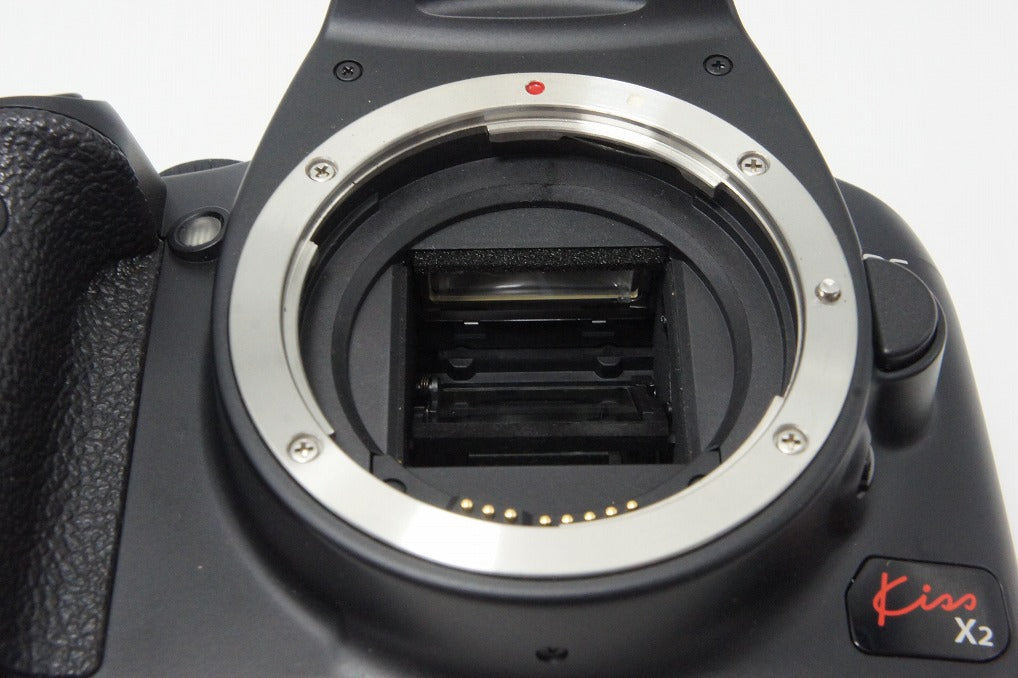 Canon キヤノン EOS Kiss X2 レンズキット (EF-S 18-55mm F3.5-5.6 IS) デジタル一眼レフカメラ 260527bz