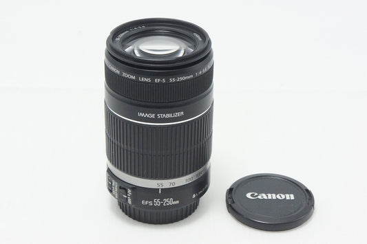 Canon キヤノン EF-S 55-250mm F4-5.6 IS APS-C ズームレンズ 260915f