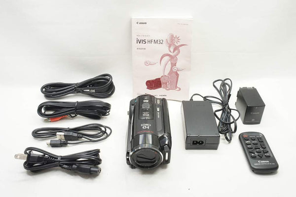 ビデオカメラ】iVIS HF M32 基本情報