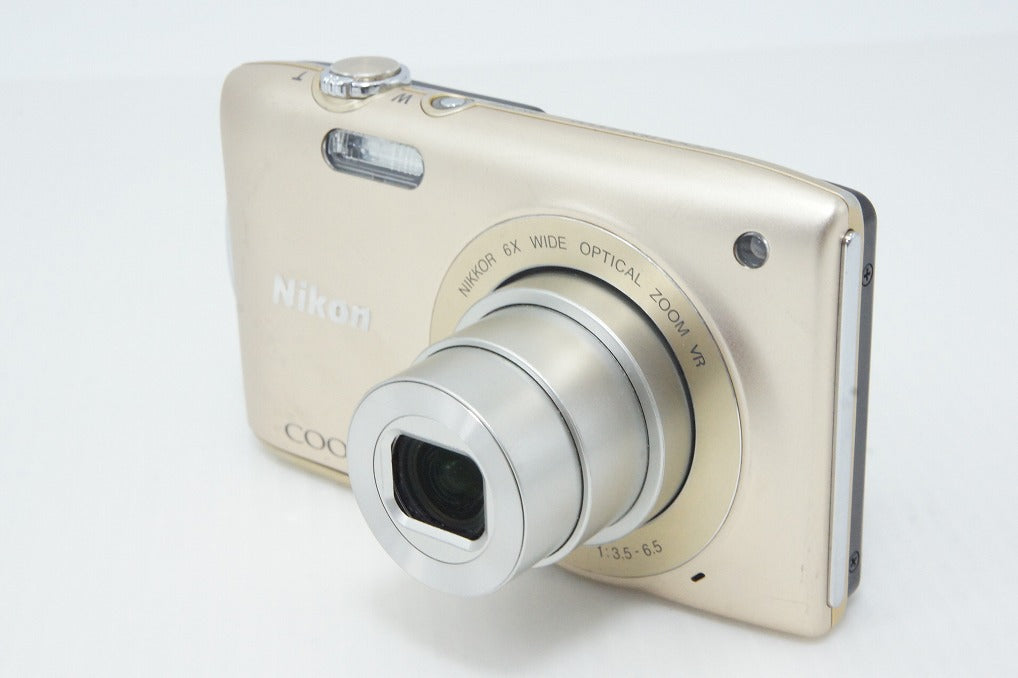 Nikon ニコン COOLPIX S3300 コンパクトデジタルカメラ スイートゴールド 260403ak