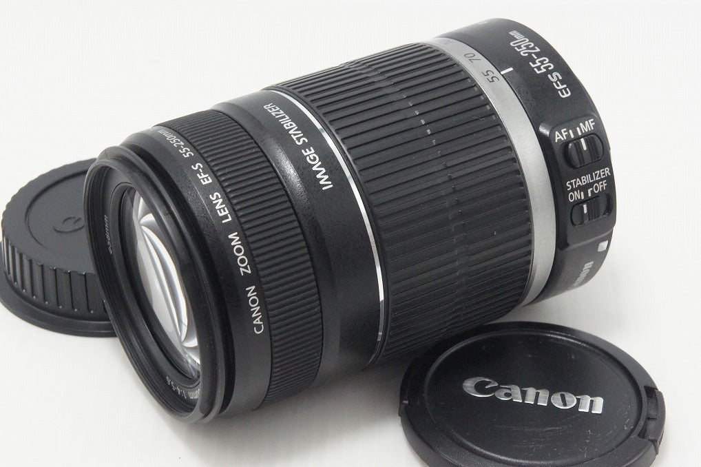 Canon キヤノン EF-S 55-250mm F4-5.6 IS APS-C ズームレンズ 260915f