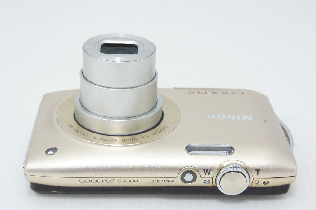 Nikon ニコン COOLPIX S3300 コンパクトデジタルカメラ スイートゴールド 260403ak