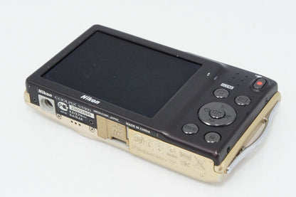 Nikon ニコン COOLPIX S3300 コンパクトデジタルカメラ スイートゴールド 260403ak