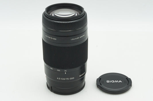 SONY AF 75-300mm F4.5-5.6 SAL75300 MINOLTA α-mount Zoom Lens 260818sg