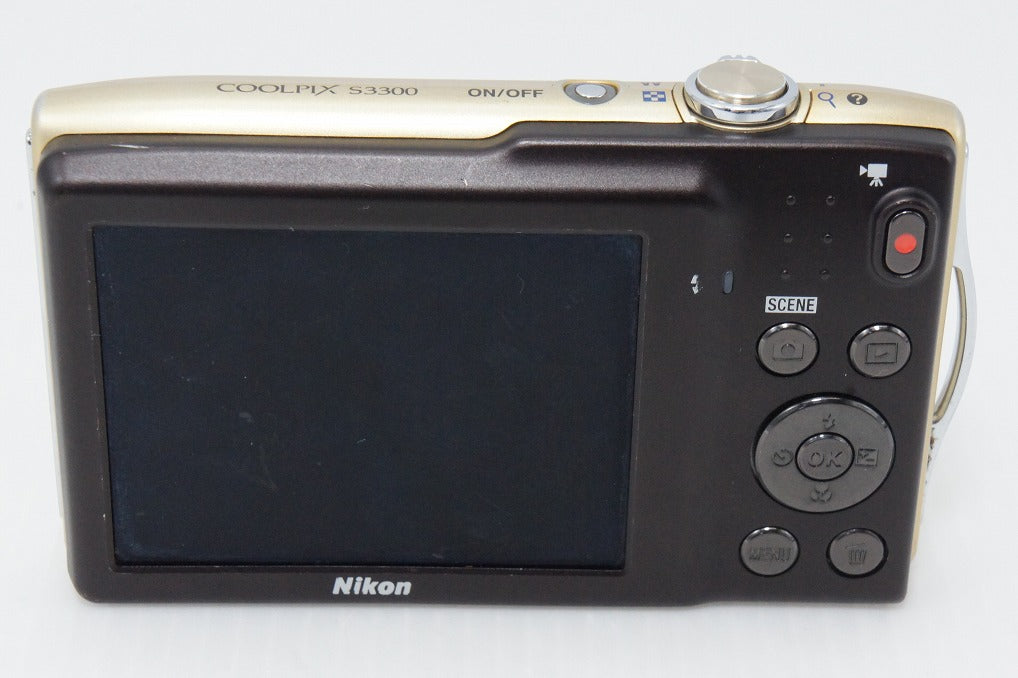Nikon ニコン COOLPIX S3300 コンパクトデジタルカメラ スイートゴールド 260403ak