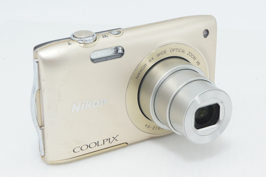Nikon ニコン COOLPIX S3300 コンパクトデジタルカメラ スイートゴールド 260403ak