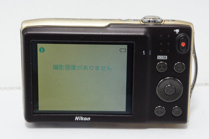 Nikon ニコン COOLPIX S3300 コンパクトデジタルカメラ スイートゴールド 260403ak