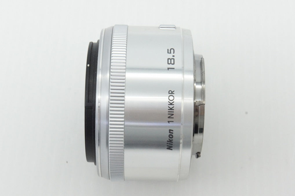 Nikon 1 NIKKOR 18.5mm F1.8 Prime Lens Silver With Original Box 260403ah