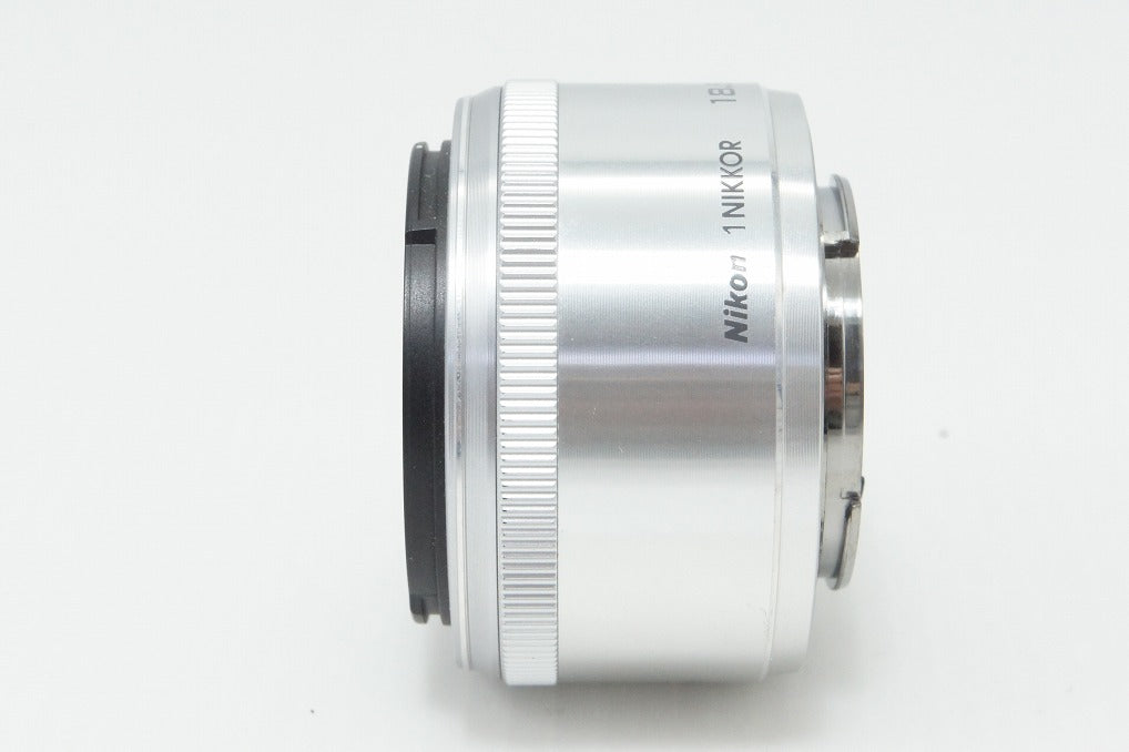 Nikon 1 NIKKOR 18.5mm F1.8 Prime Lens Silver With Original Box 260403ah