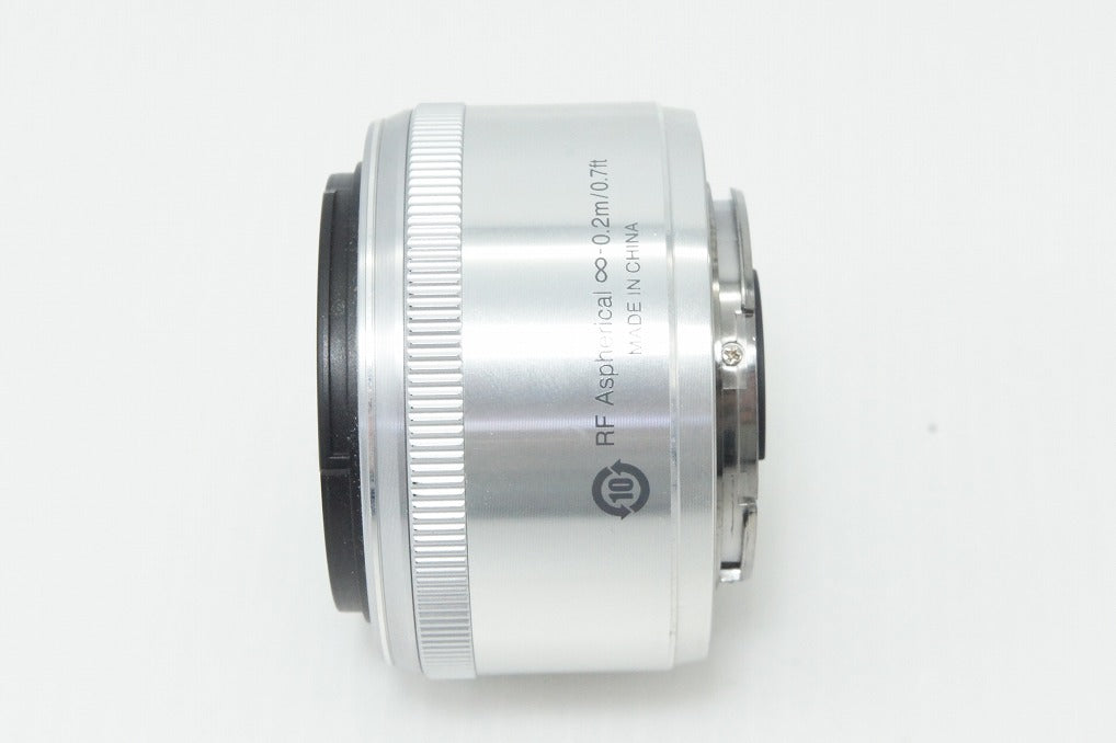 Nikon 1 NIKKOR 18.5mm F1.8 Prime Lens Silver With Original Box 260403ah