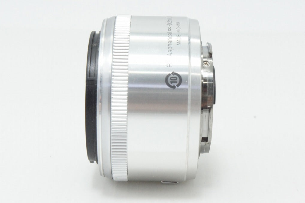 Nikon 1 NIKKOR 18.5mm F1.8 Prime Lens Silver With Original Box 260403ah