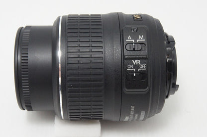 美品 Nikon ニコン AF-S DX NIKKOR 18-55mm F3.5-5.6G VR APS-C ズームレンズ 260603ae
