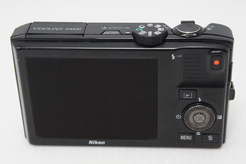 訳あり品 Nikon ニコン COOLPIX S8100 コンパクトデジタルカメラ ノーブルブラック 260403b