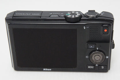 訳あり品 Nikon ニコン COOLPIX S8100 コンパクトデジタルカメラ ノーブルブラック 260403b