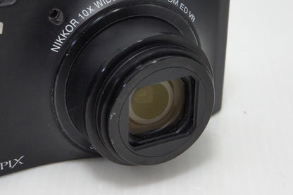 訳あり品 Nikon ニコン COOLPIX S8100 コンパクトデジタルカメラ ノーブルブラック 260403b