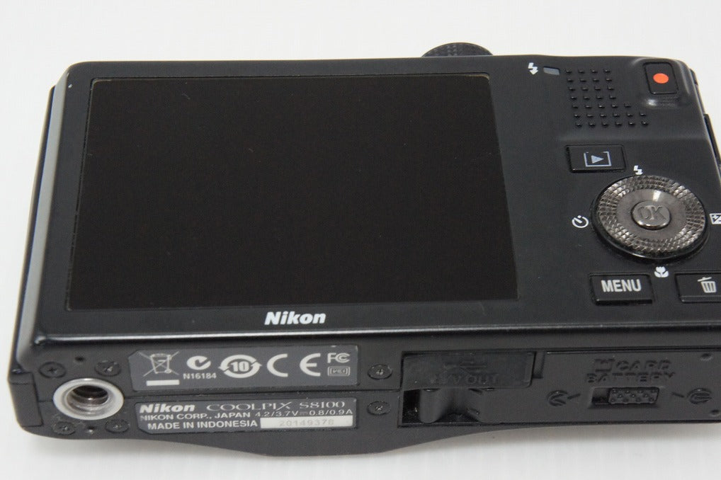 訳あり品 Nikon ニコン COOLPIX S8100 コンパクトデジタルカメラ ノーブルブラック 260403b