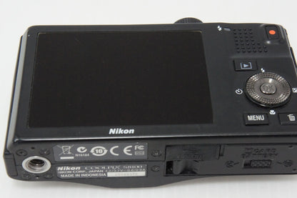 訳あり品 Nikon ニコン COOLPIX S8100 コンパクトデジタルカメラ ノーブルブラック 260403b
