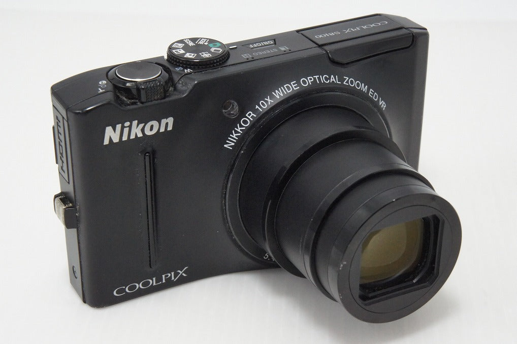 訳あり品 Nikon ニコン COOLPIX S8100 コンパクトデジタルカメラ ノーブルブラック 260403b