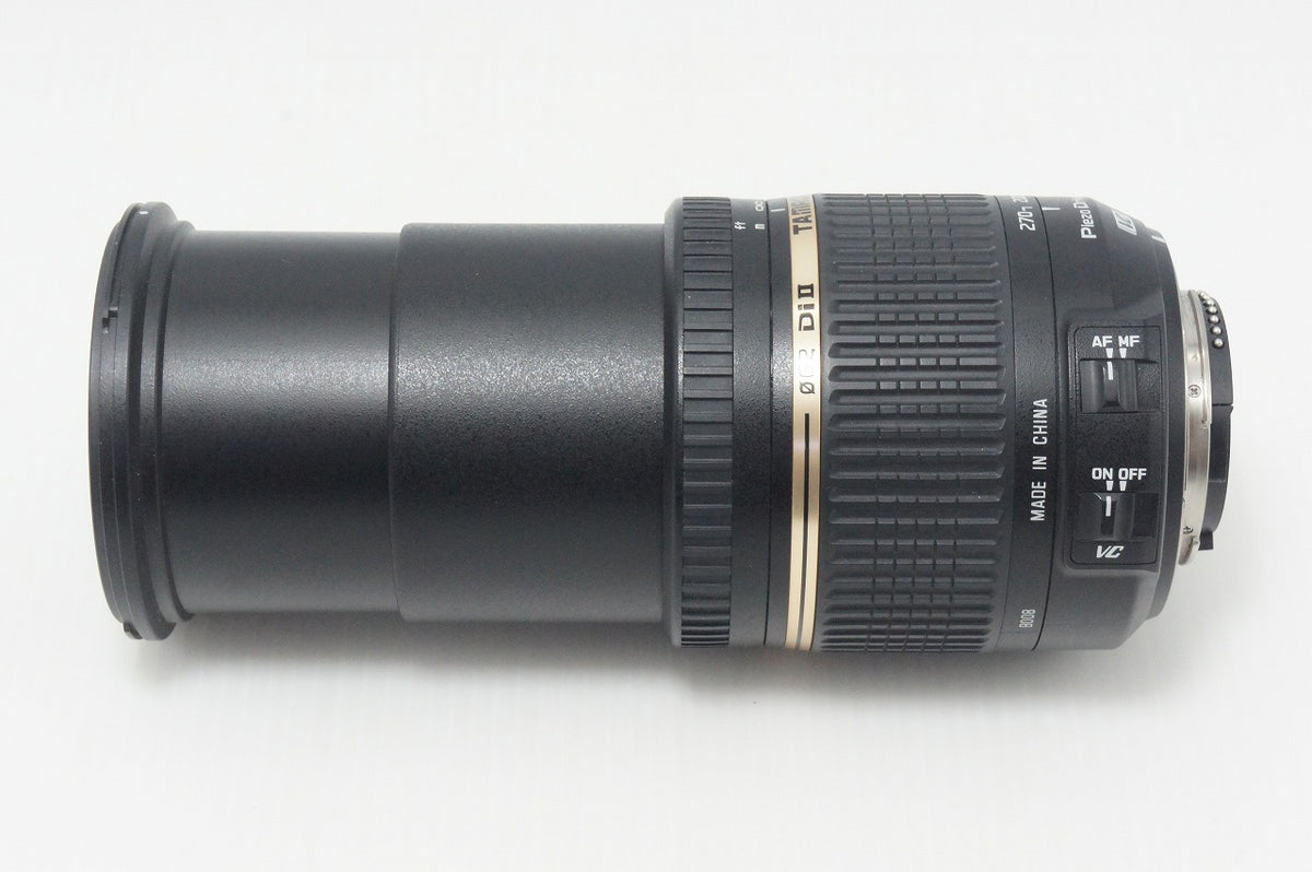 TAMRON タムロン 18-270mm F3.5-6.3 Di II VC PZD B008 Nikon ニコン Fマウント APS-C ズームレンズ フード付 260917h