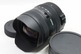 良品 SIGMA シグマ 8-16mm F4.5-5.6 DC HSM Nikon ニコン Fマウント APS-C ケース付 240326o