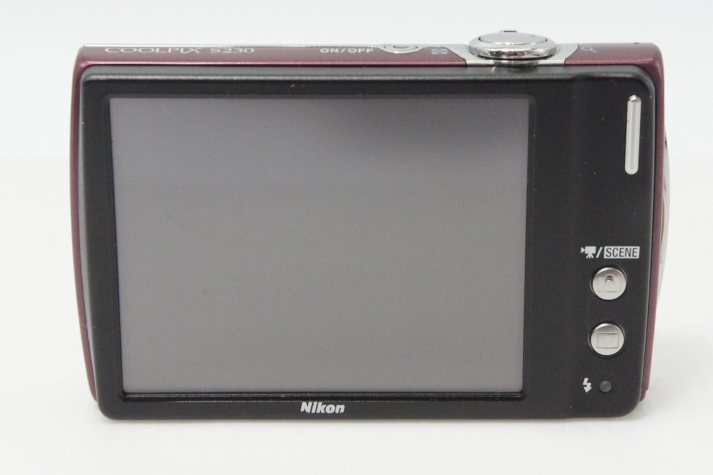 美品 Nikon ニコン COOLPIX S230 コンパクトデジタルカメラ パープル 元箱付 260603g