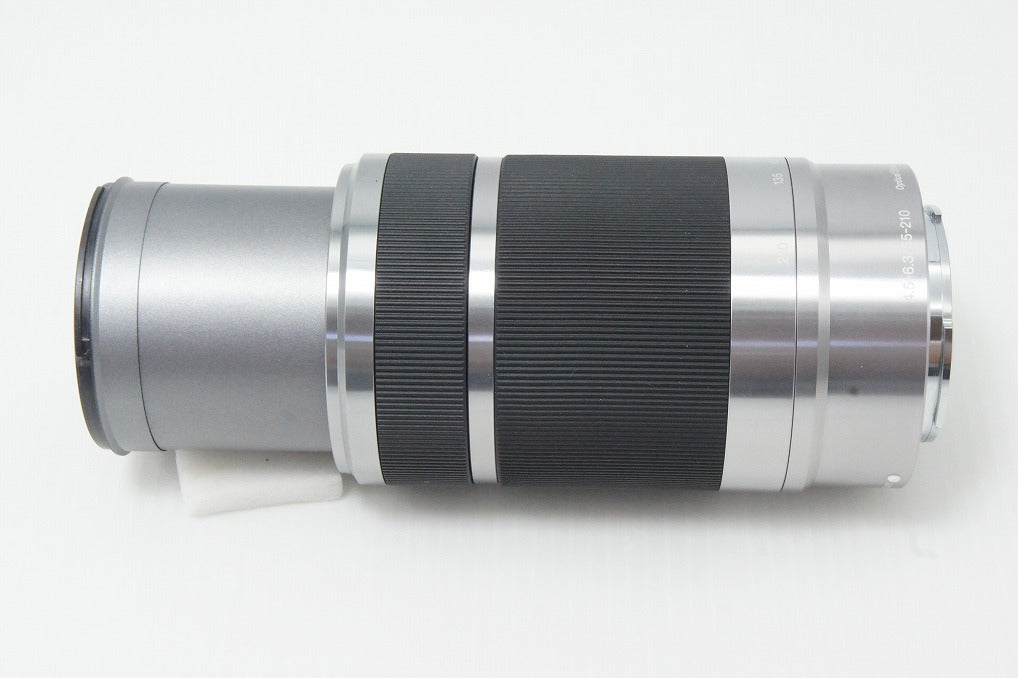良品 SONY ソニー E 55-210mm F4.5-6.3 OSS SEL55210 Eマウント ズームレンズ APS-C フード 元箱付 260603ap