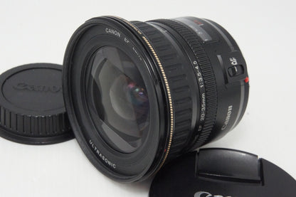 Canon キヤノン EF 20-35mm F3.5-4.5 USM フルサイズ ズームレンズ フード付 260402af
