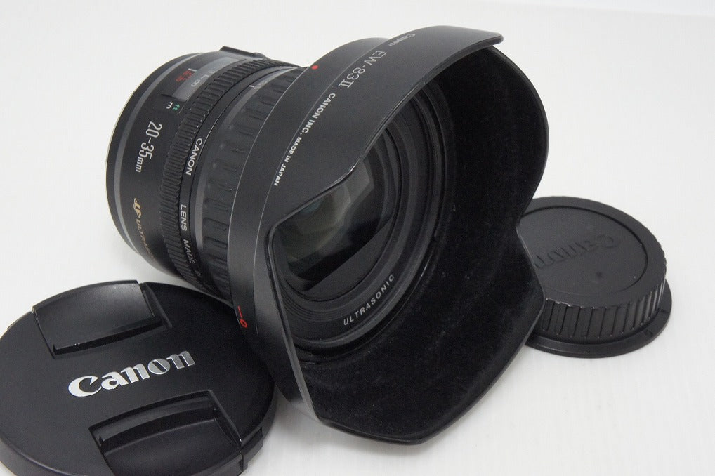 Canon キヤノン EF 20-35mm F3.5-4.5 USM フルサイズ ズームレンズ フード付 260402af