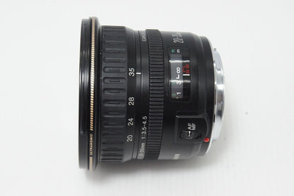 Canon キヤノン EF 20-35mm F3.5-4.5 USM フルサイズ ズームレンズ フード付 260402af