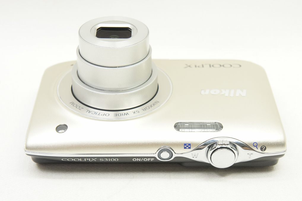 美品 Nikon ニコン COOLPIX S3100 コンパクトデジタルカメラ シャンパンシルバー 250618e