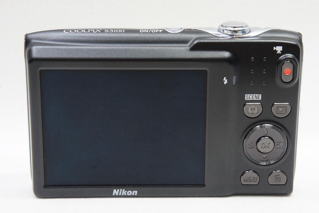 美品 Nikon ニコン COOLPIX S3100 コンパクトデジタルカメラ シャンパンシルバー 250618e