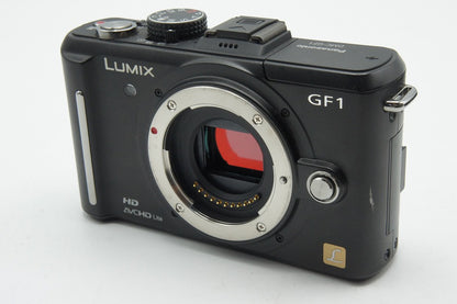 良品 Panasonic パナソニック LUMIX DMC-GF1 ボディ ミラーレス一眼カメラ ブラック 元箱付 251220s