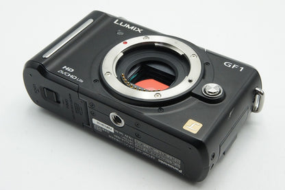 良品 Panasonic パナソニック LUMIX DMC-GF1 ボディ ミラーレス一眼カメラ ブラック 元箱付 251220s