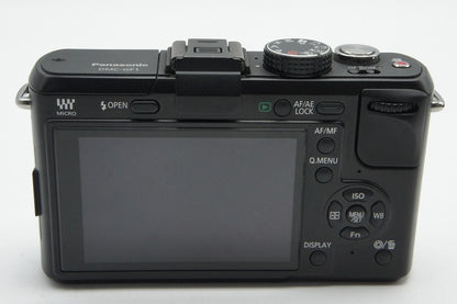 良品 Panasonic パナソニック LUMIX DMC-GF1 ボディ ミラーレス一眼カメラ ブラック 元箱付 251220s