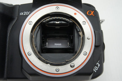 SONY ソニー α200 レンズキット DSLR-A200K (DT 18-70mm F3.5-5.6 SAL1870) デジタル一眼レフカメラ 260227p