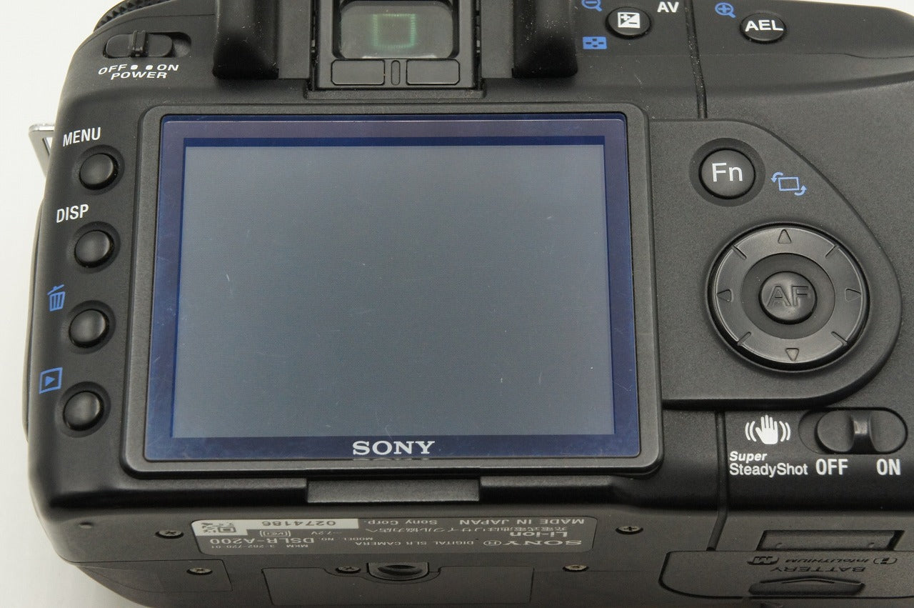 SONY ソニー α200 レンズキット DSLR-A200K (DT 18-70mm F3.5-5.6 SAL1870) デジタル一眼レフカメラ 260227p